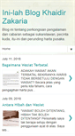 Mobile Screenshot of khaidirzakaria.com